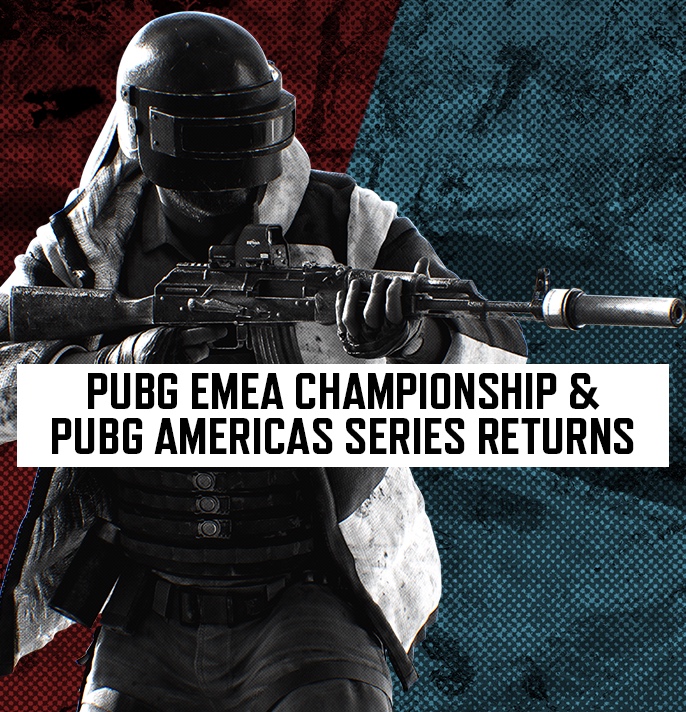 PUBG EMEA Championship & PUBG Americas Series 2026 key art